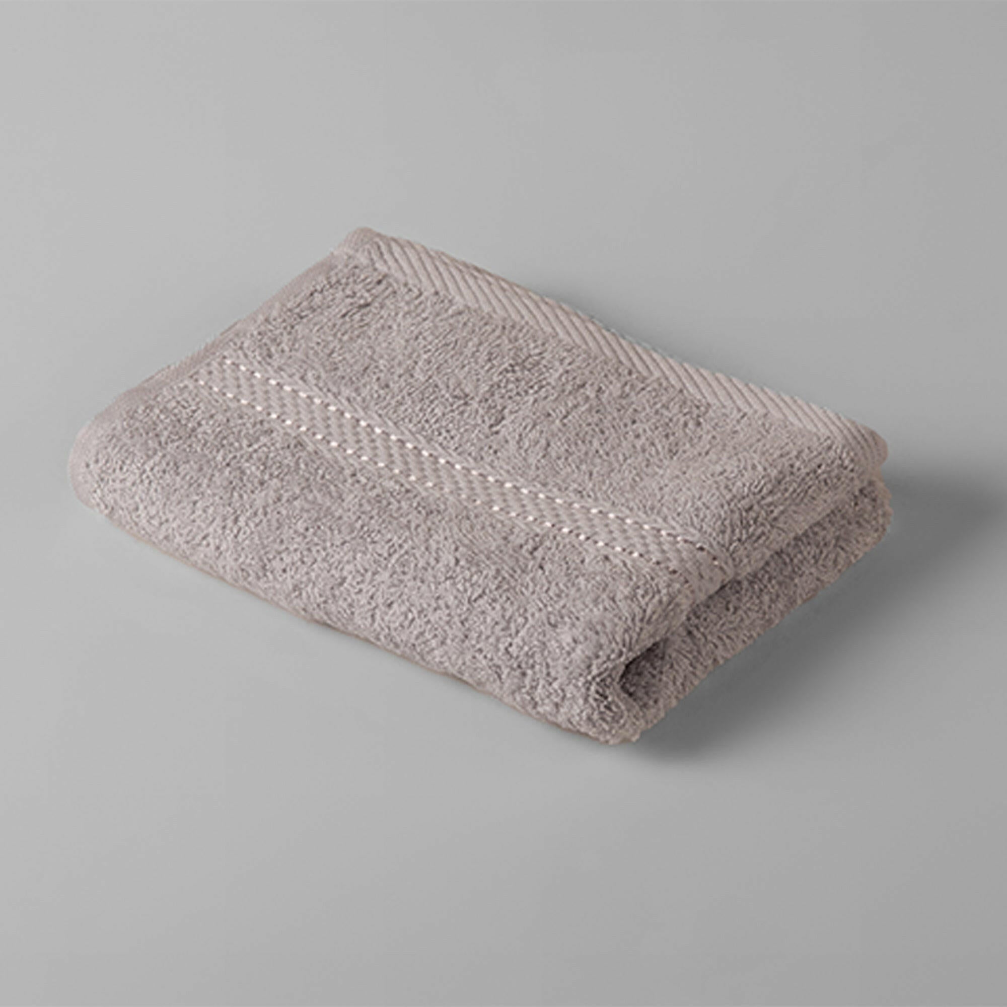 Silver Interweave Hand Towel - THE LINEN COMPANY