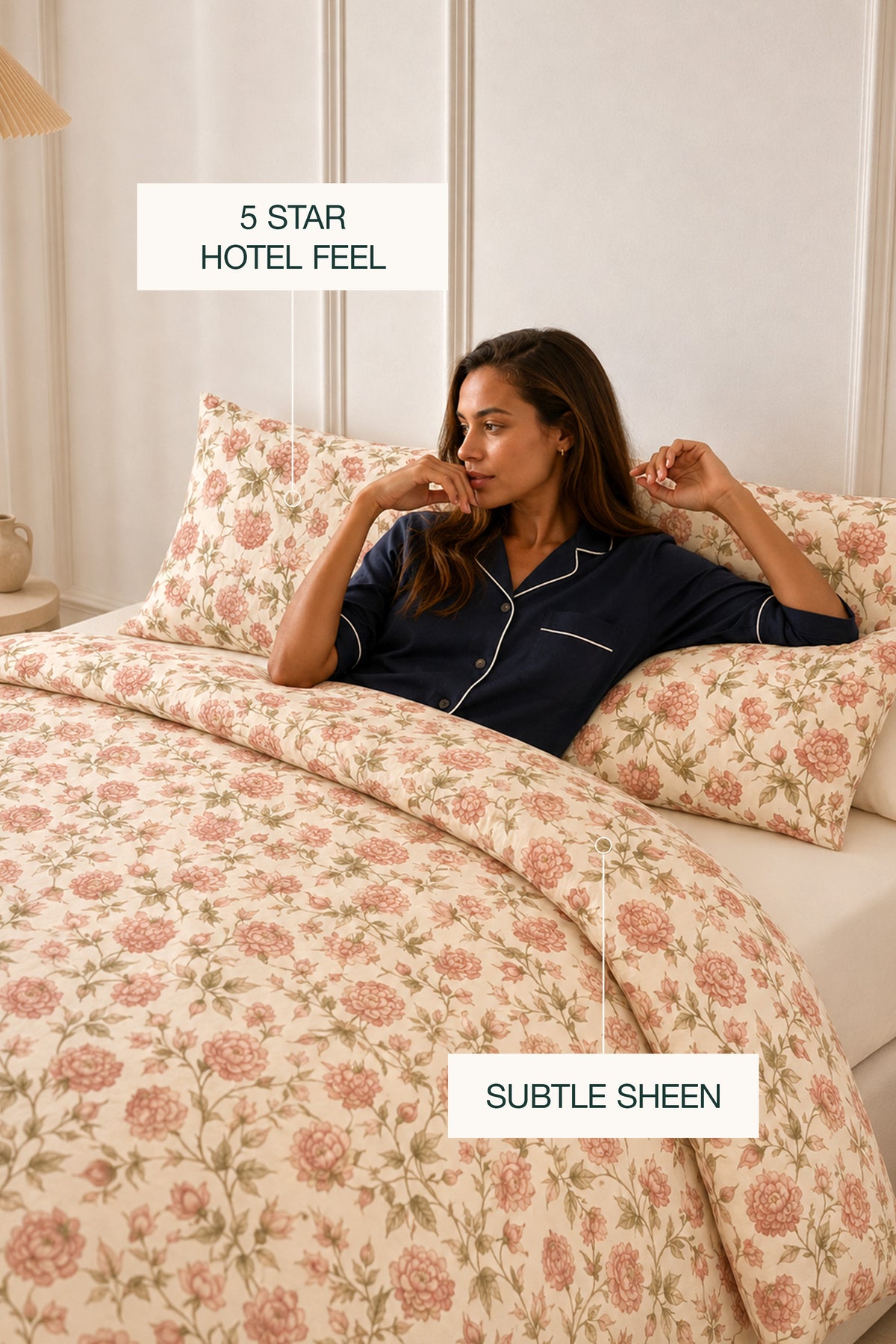 Saffron Breeze Sateen Duvet Set