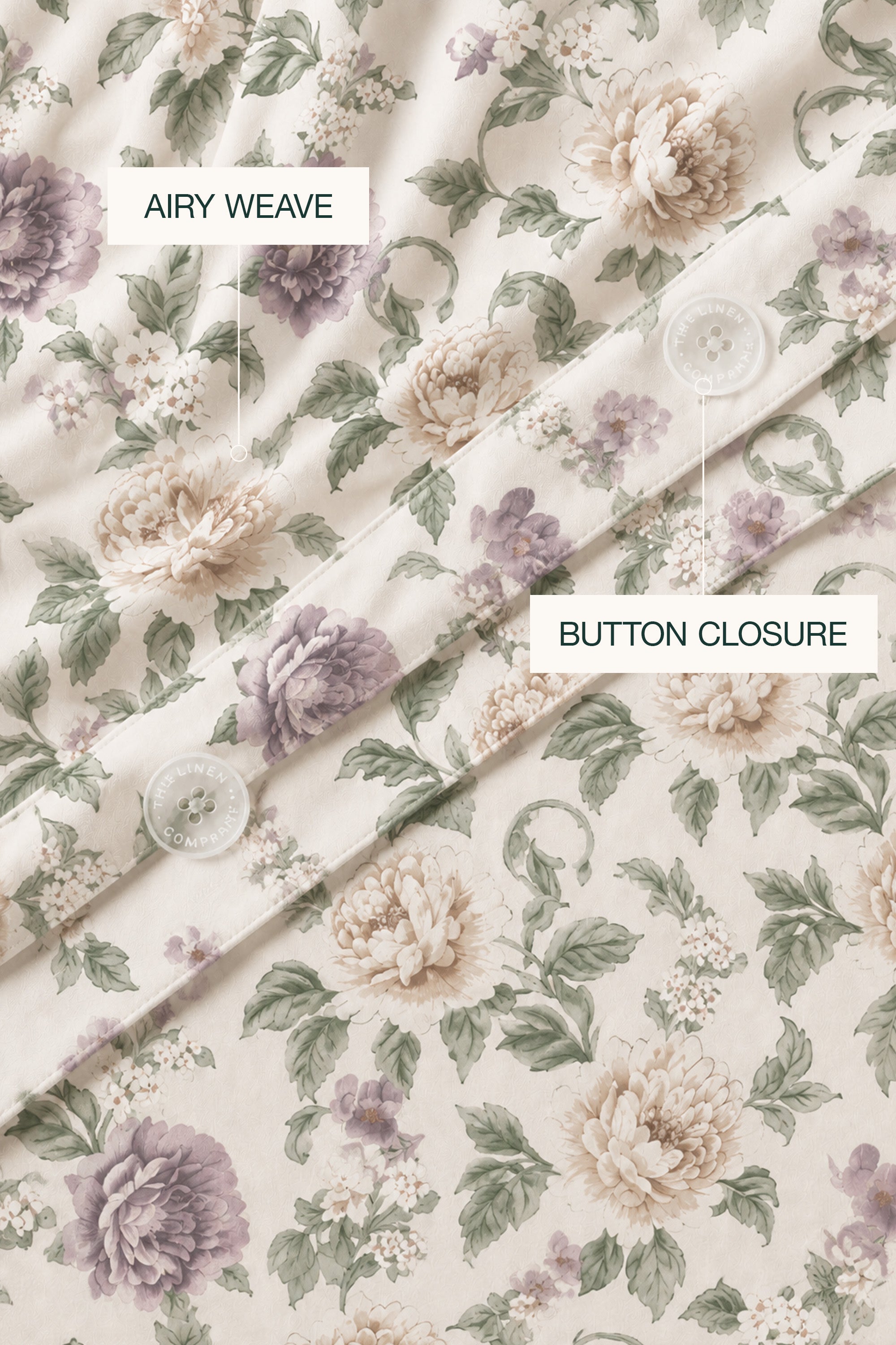 Soft Brocade Percale Duvet Cover set