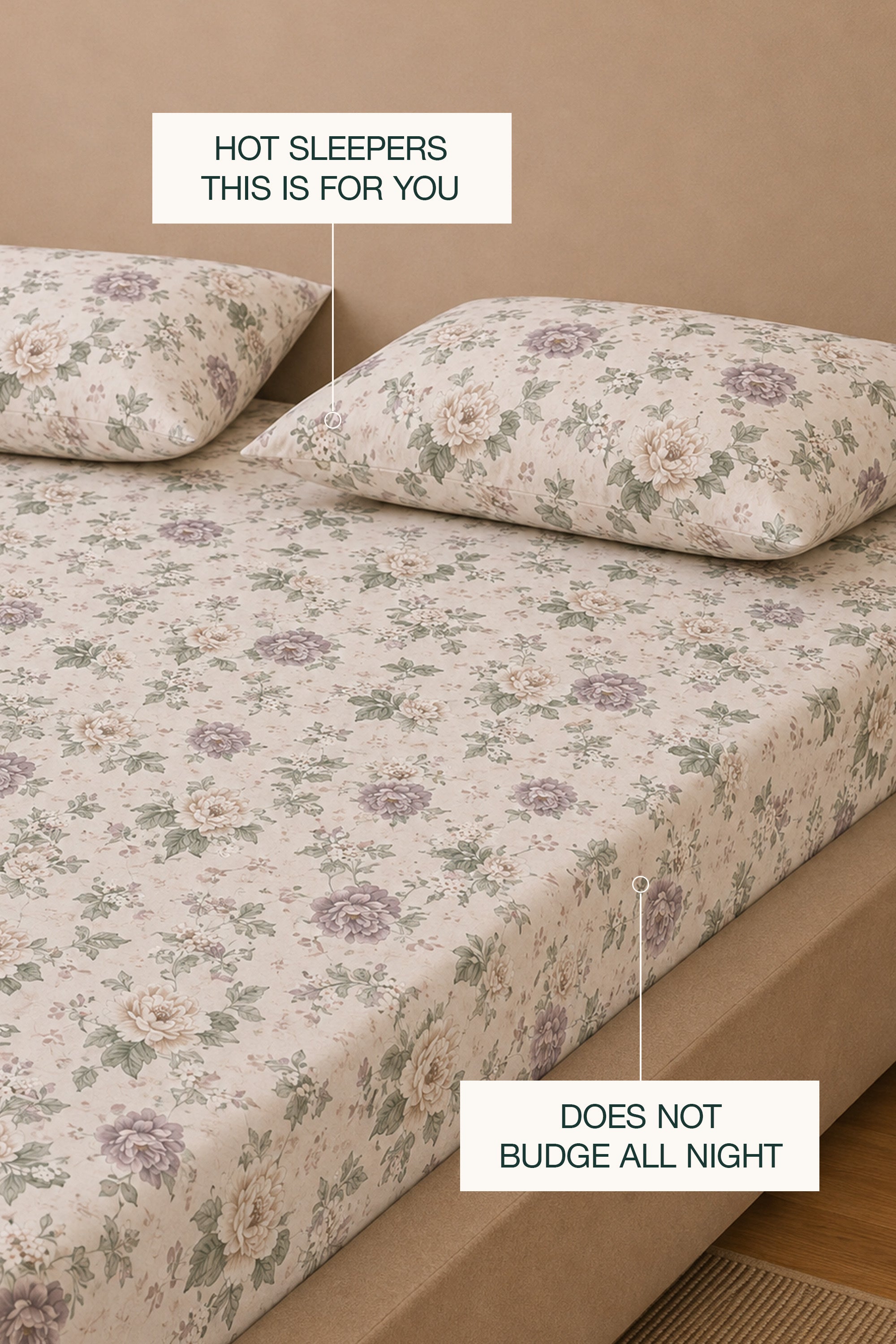 Soft Brocade Percale Bed Sheet Set