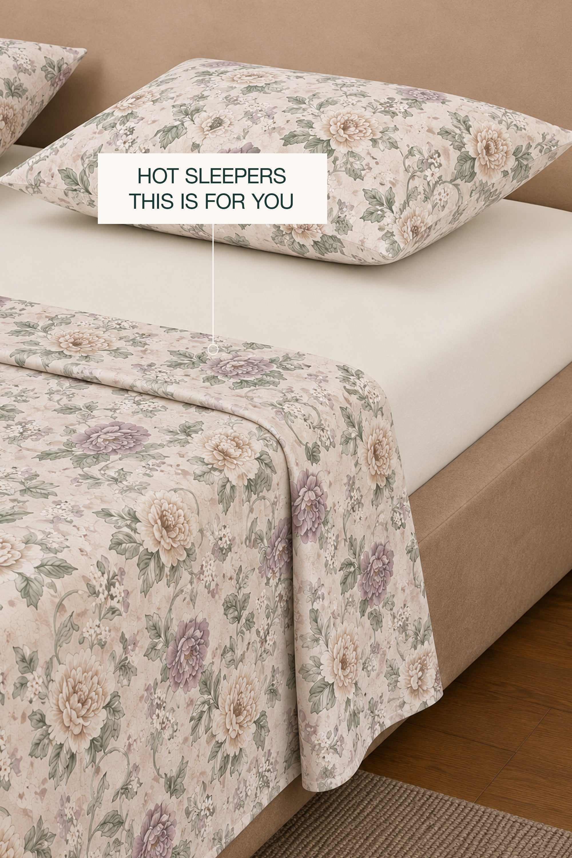 Soft Brocade Percale Bed Sheet Set
