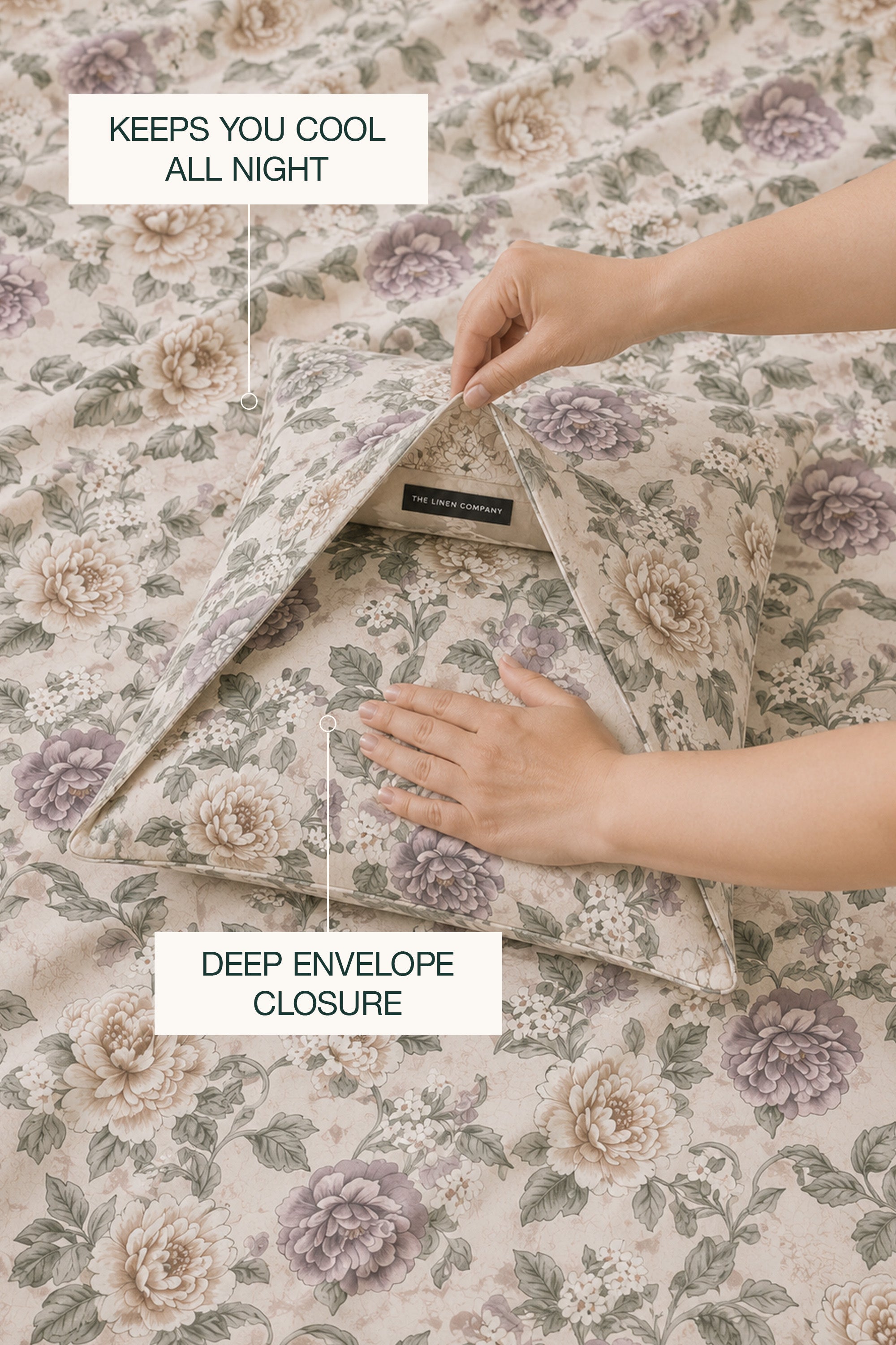 Soft Brocade Percale Duvet Cover set