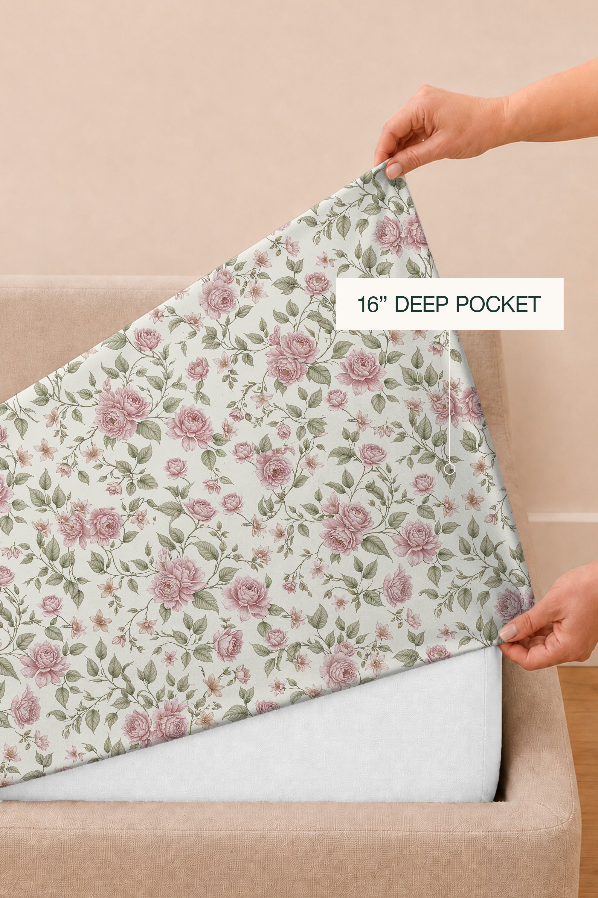 Sweet Echo Sateen Bed Sheet Set