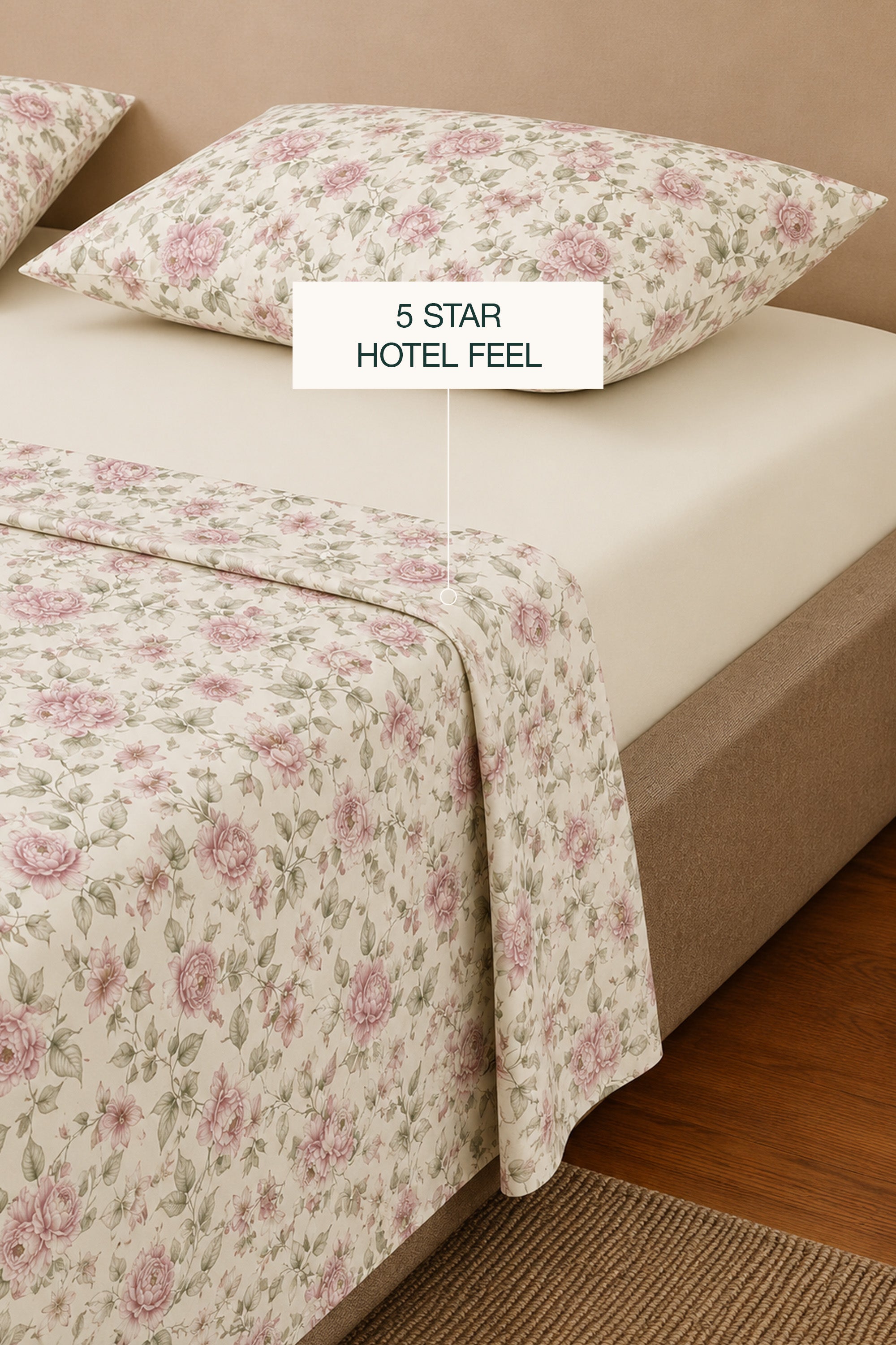 Sweet Echo Sateen Bed Sheet Set