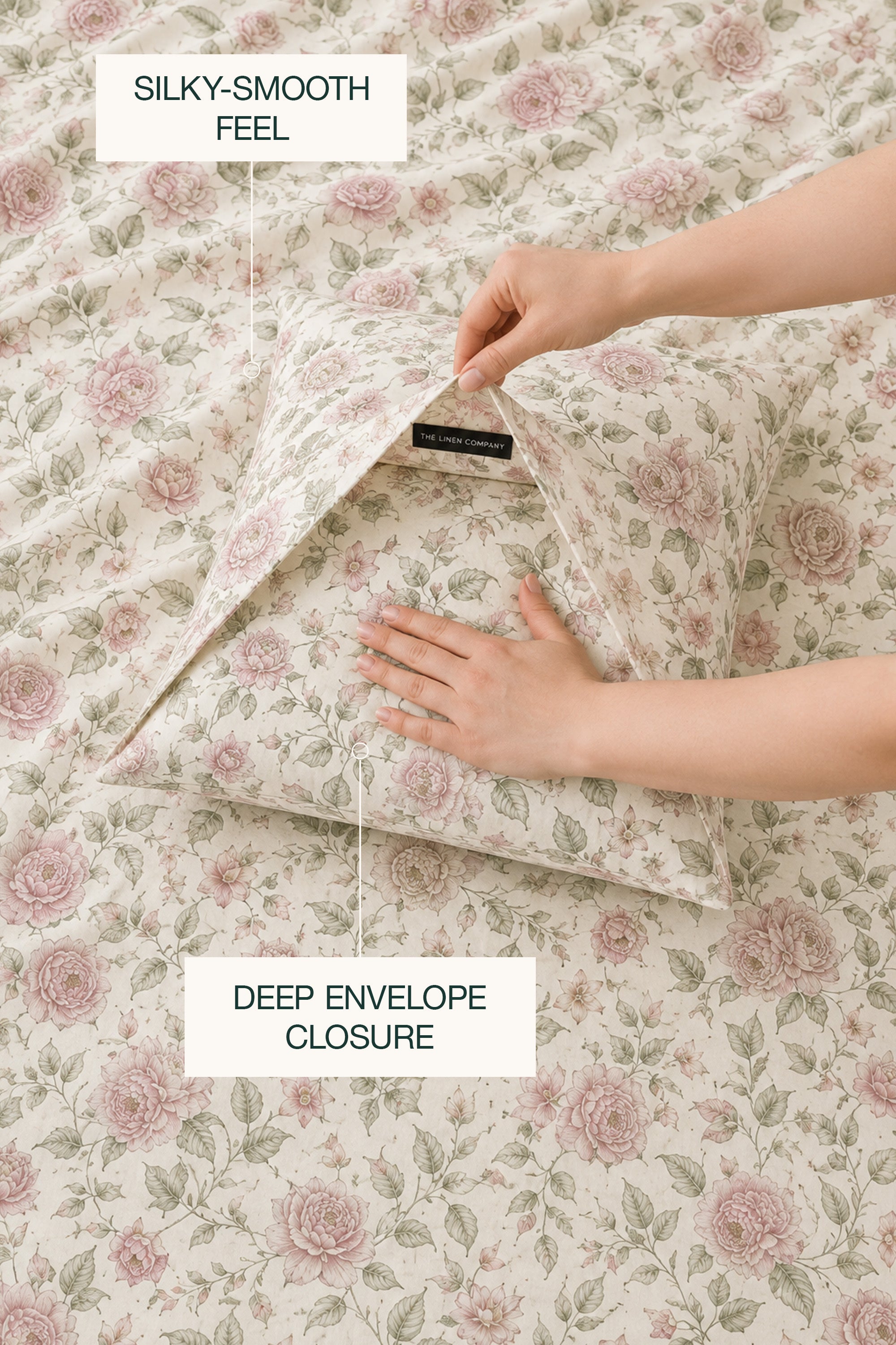 Sweet Echo Sateen Duvet cover Set