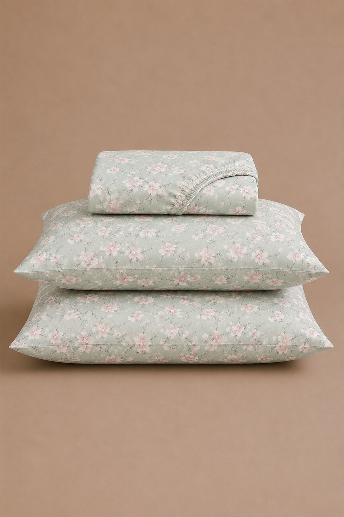 Sweet Magnolia Sateen Sheet Set