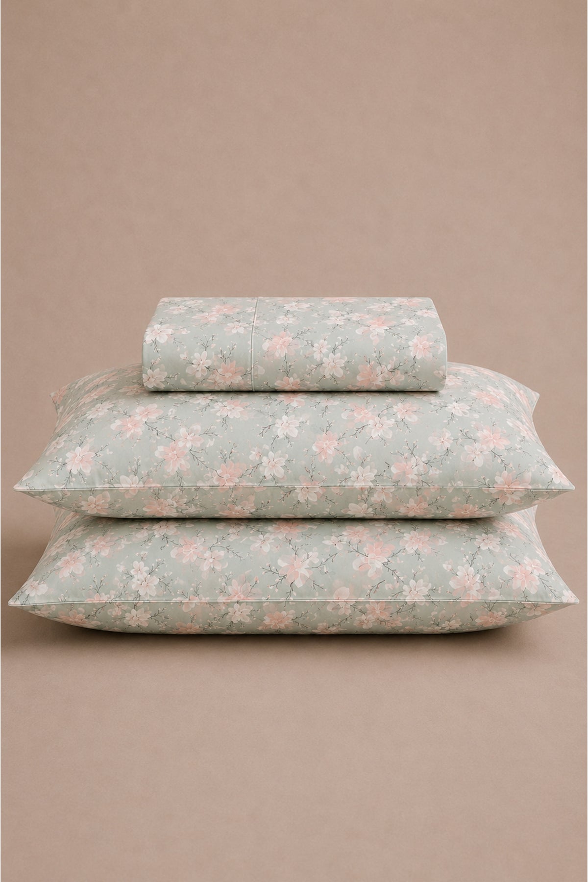 Sweet Magnolia Sateen Sheet Set