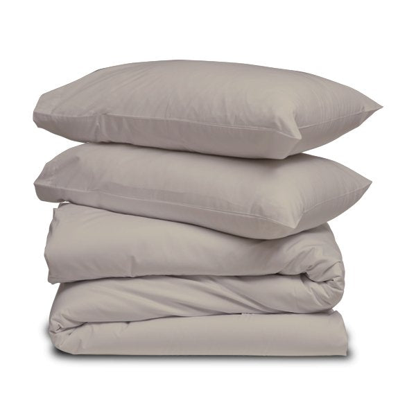 Taupe Duvet Cover Set - THE LINEN COMPANY