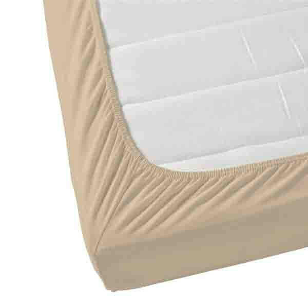 Taupe Solid Fitted Sheet Set - THE LINEN COMPANY