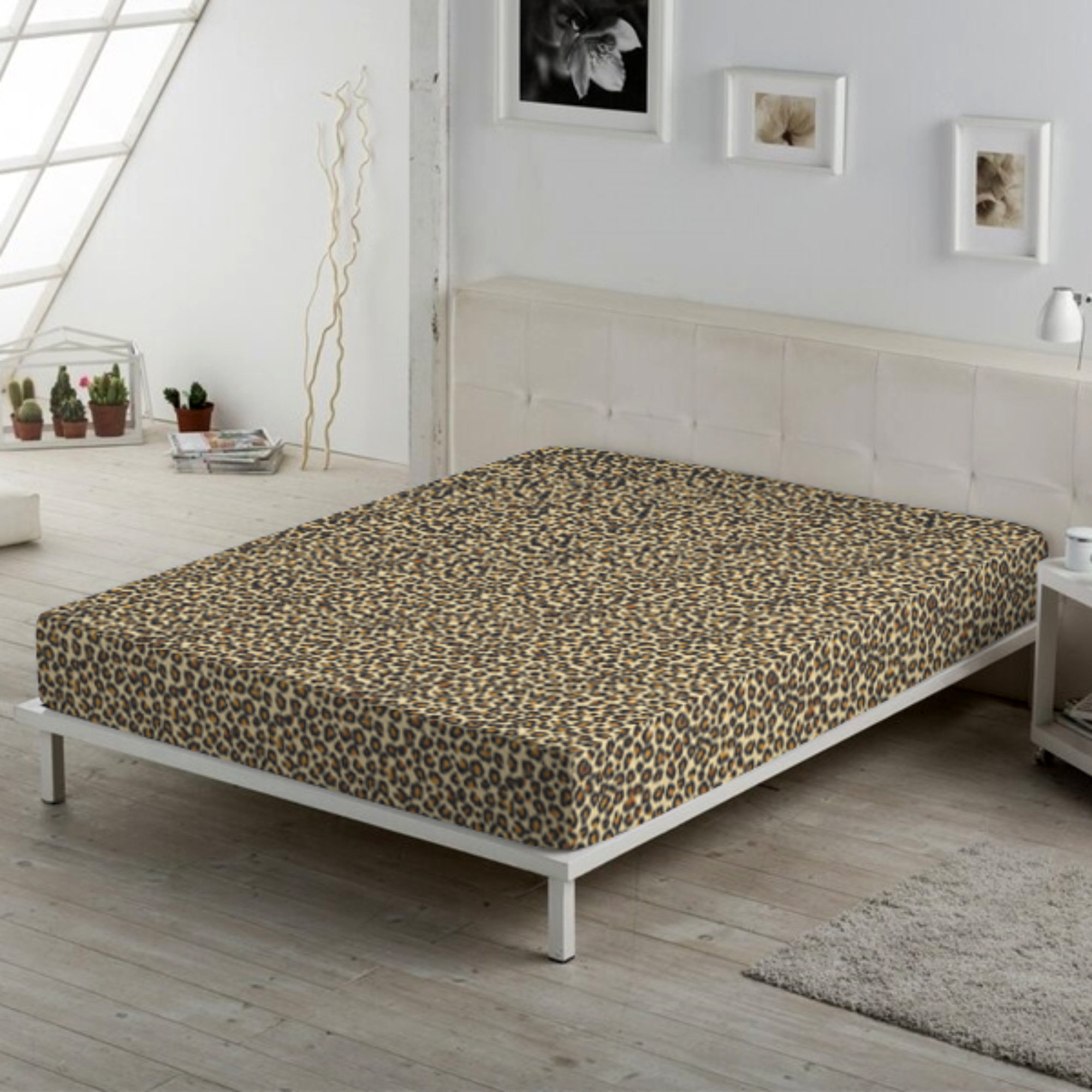 Cheetah Fitted Sheet Set