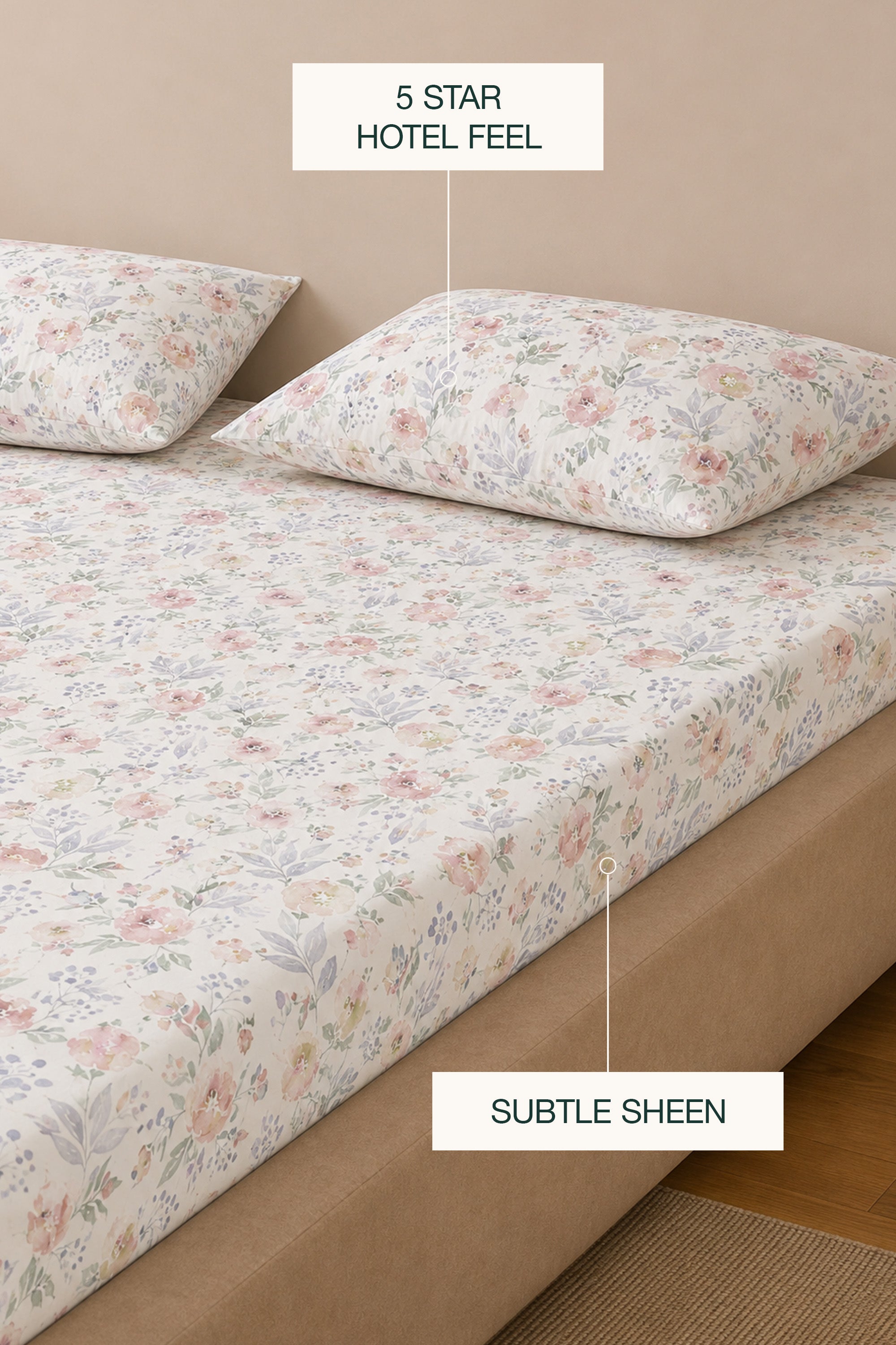 Vesperal Sateen Bed Sheet Set