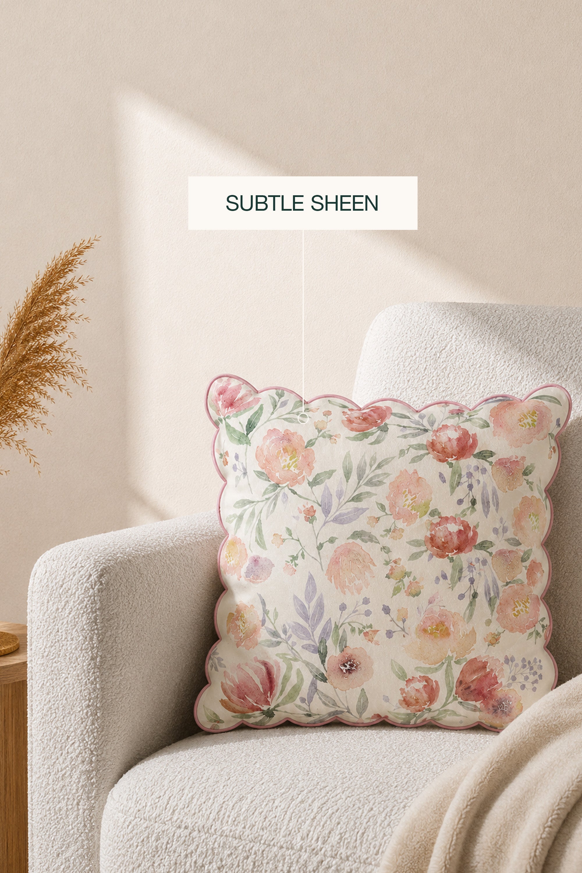 Vesperal Sateen Cushion Cover