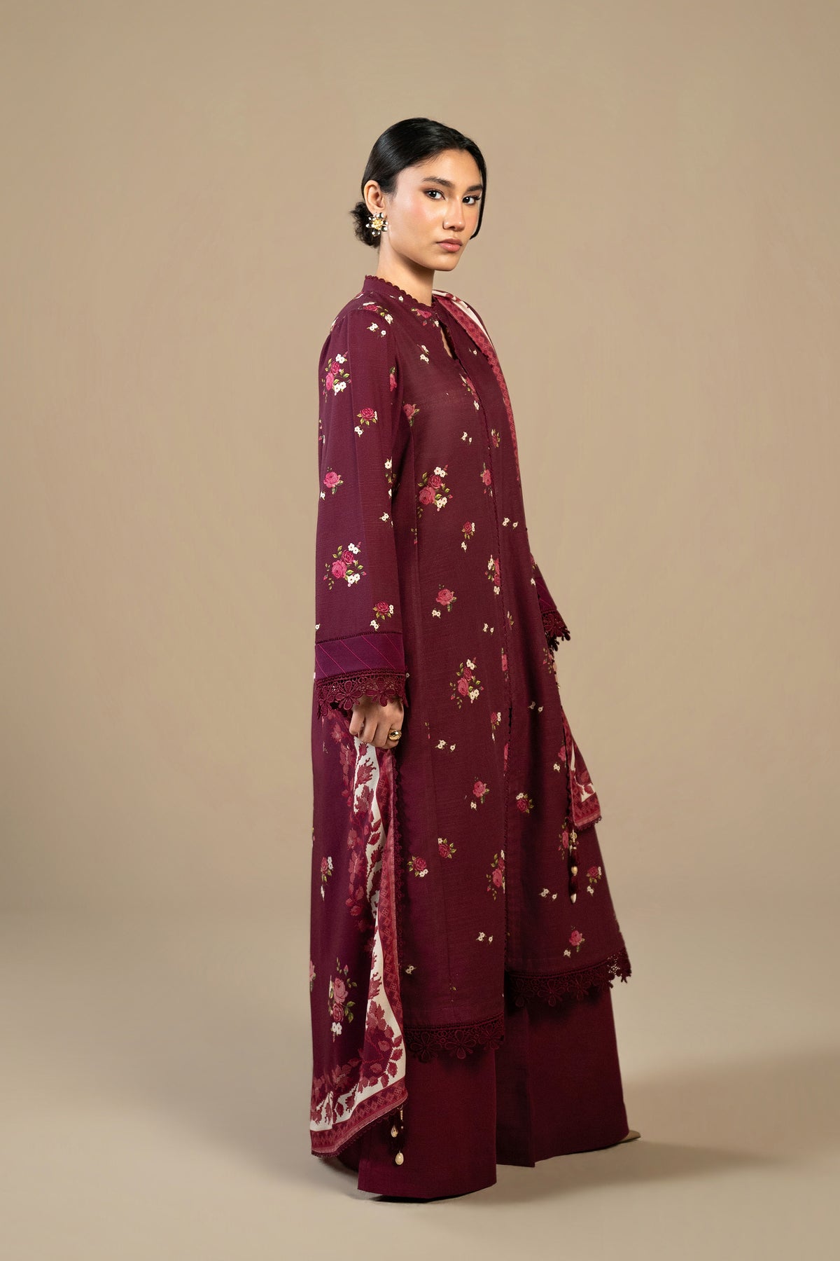 Victorian Wild Wood 3 PC Unstitched