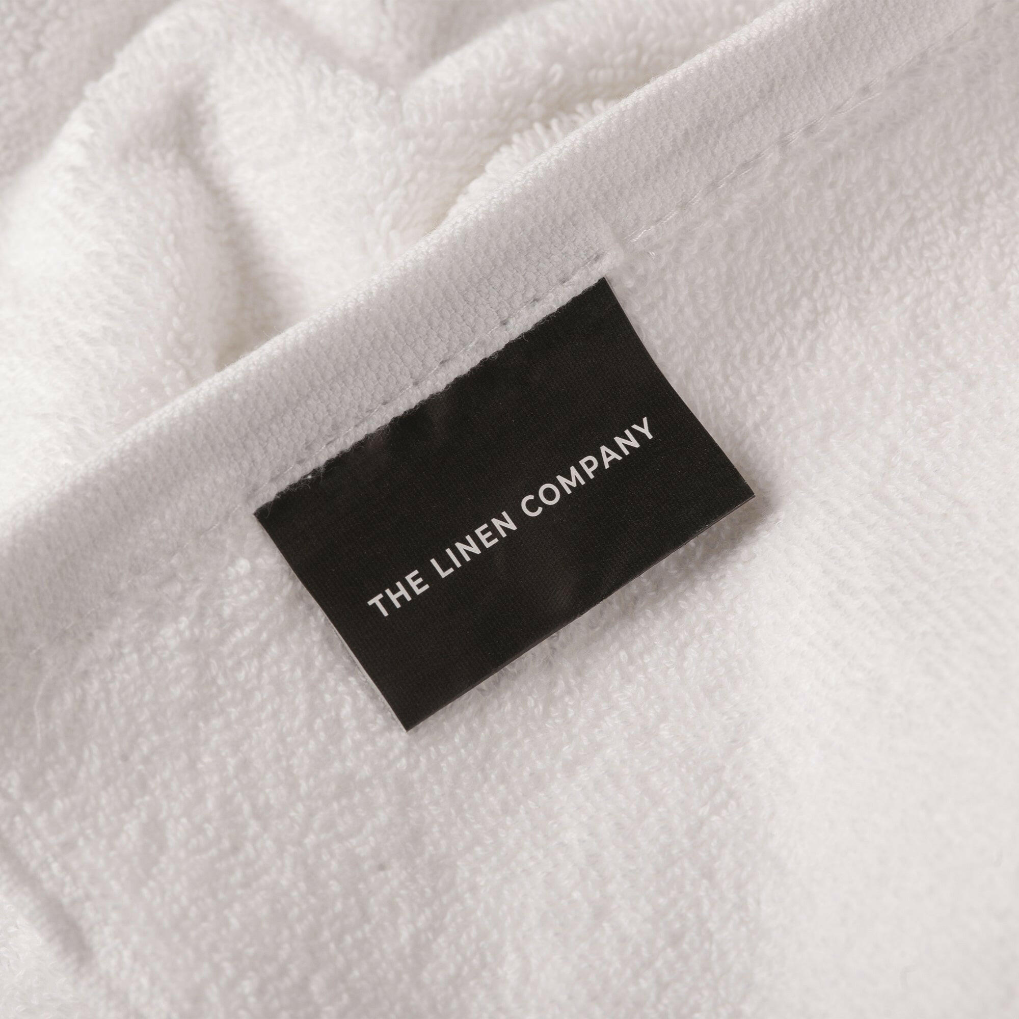 White Bath Towel - THE LINEN COMPANY