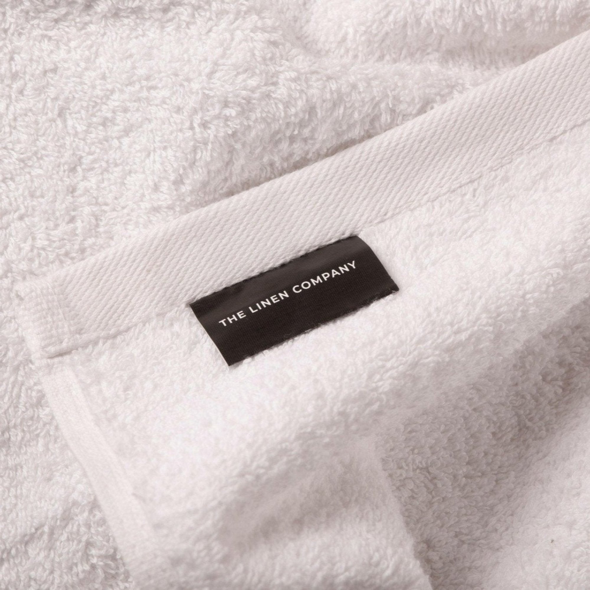 White Plain Hand Towel - THE LINEN COMPANY