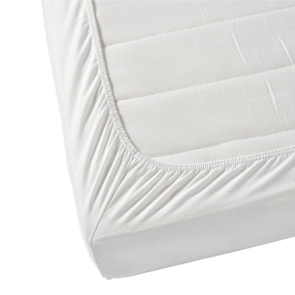 White Solid Fitted Sheet Set - THE LINEN COMPANY