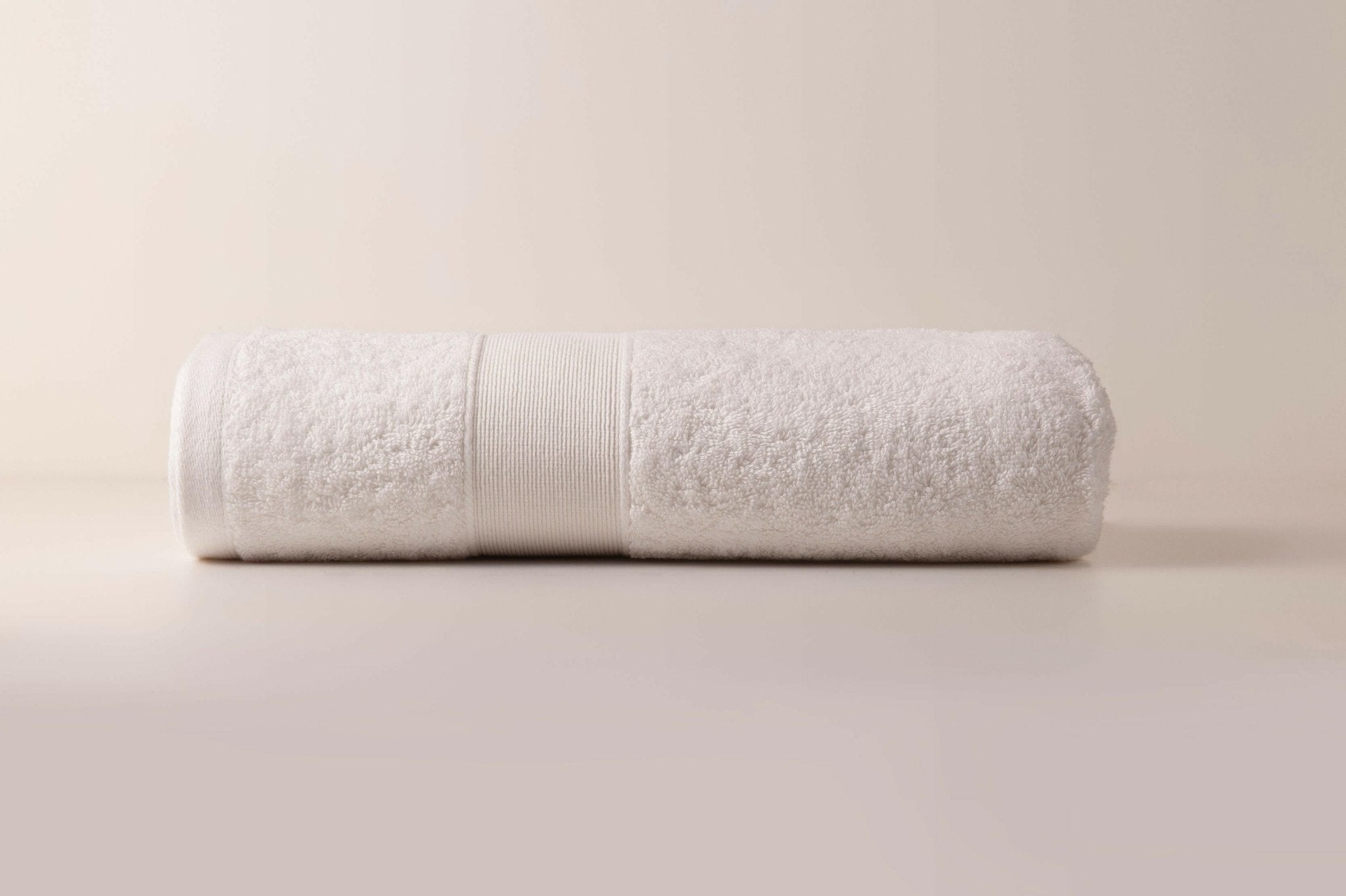 White Supple Bath Towel - THE LINEN COMPANY