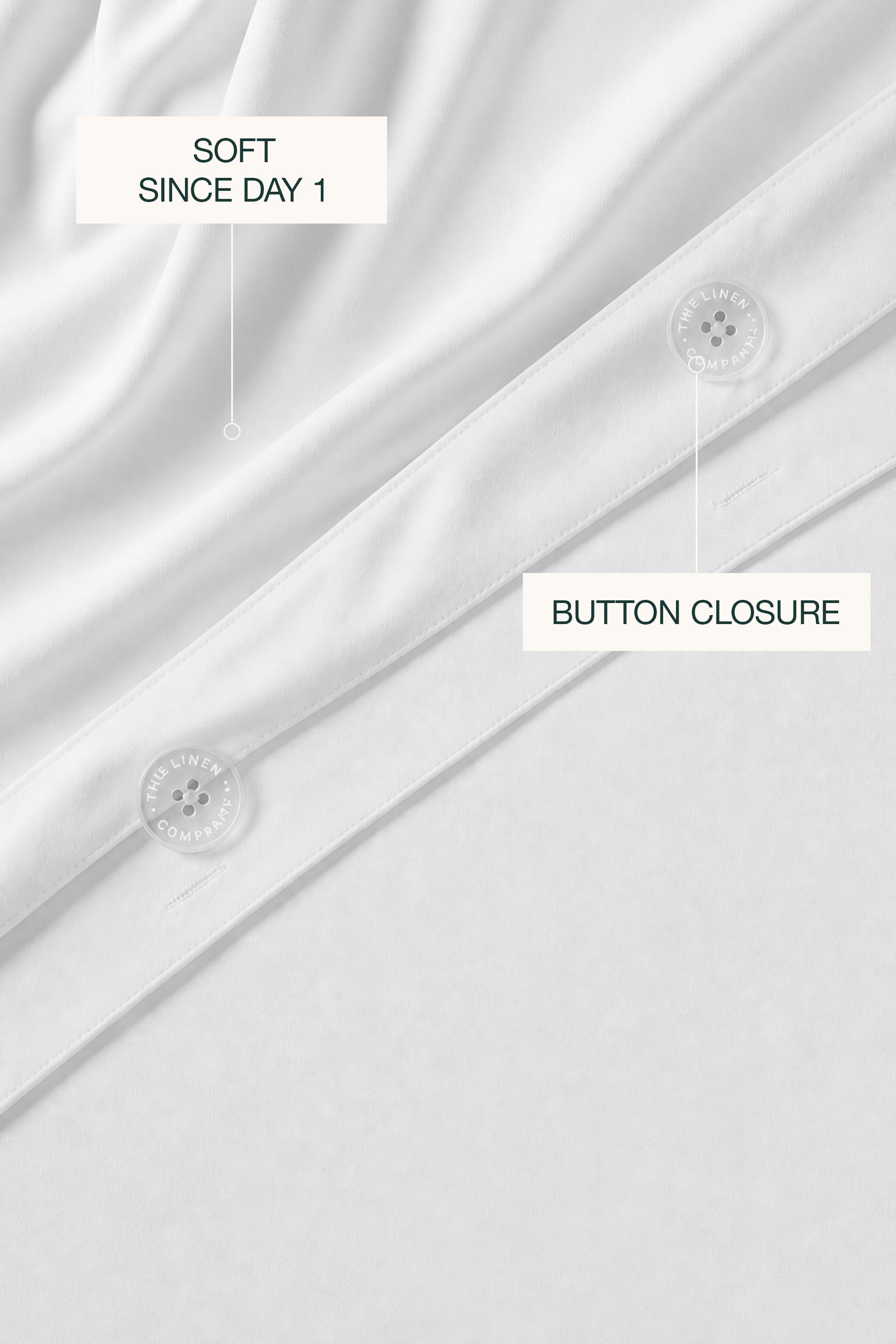 T200 White Duvet Set